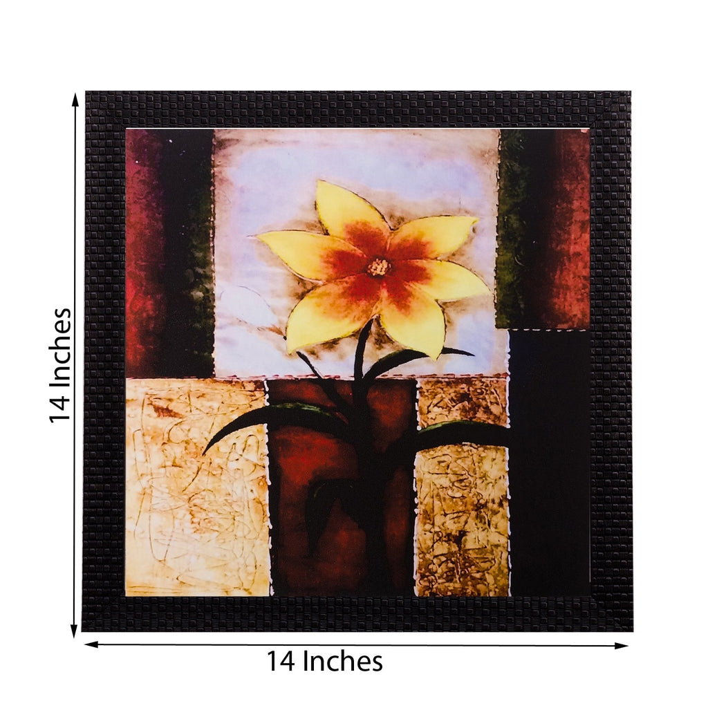 Floral Matt Textured UV Art Painting Kafalo