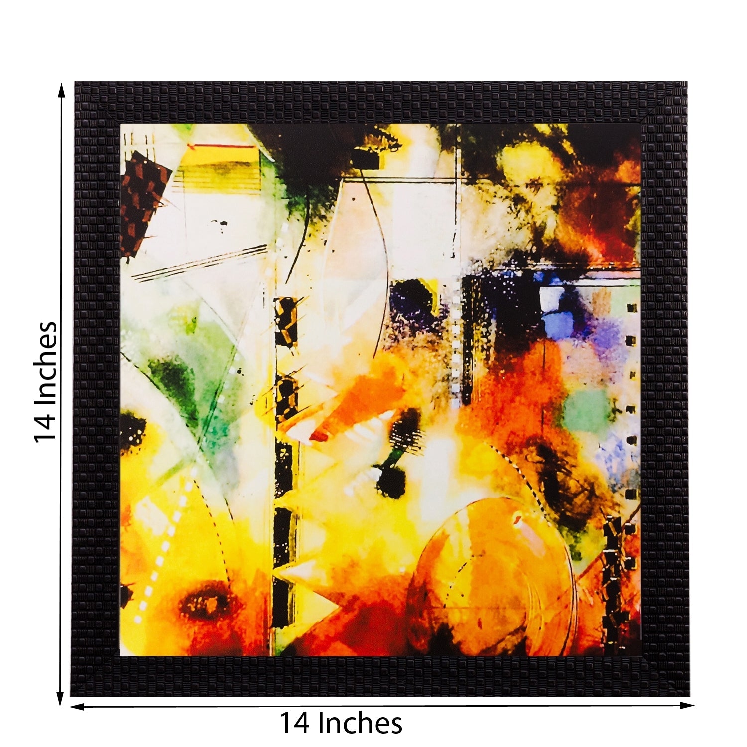 Abstract Matt Textured UV Art Painting Kafalo