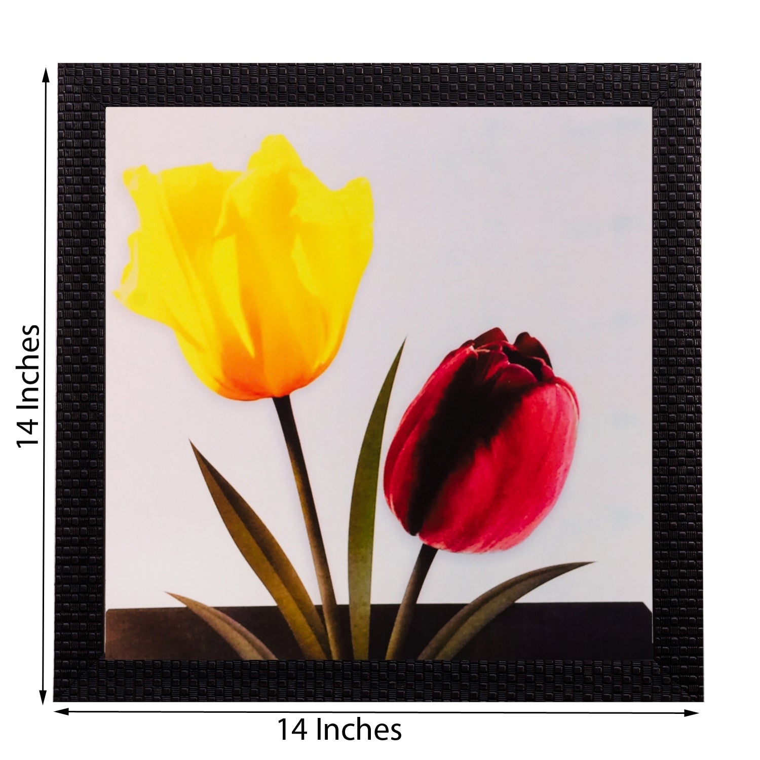 Floral Matt Textured UV Art Painting Kafalo