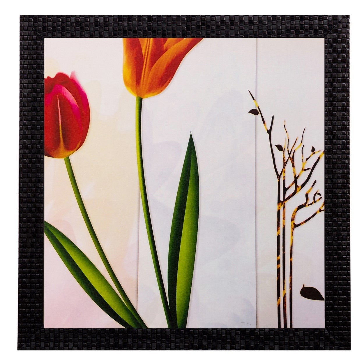 Floral Matt Textured UV Art Painting Kafalo