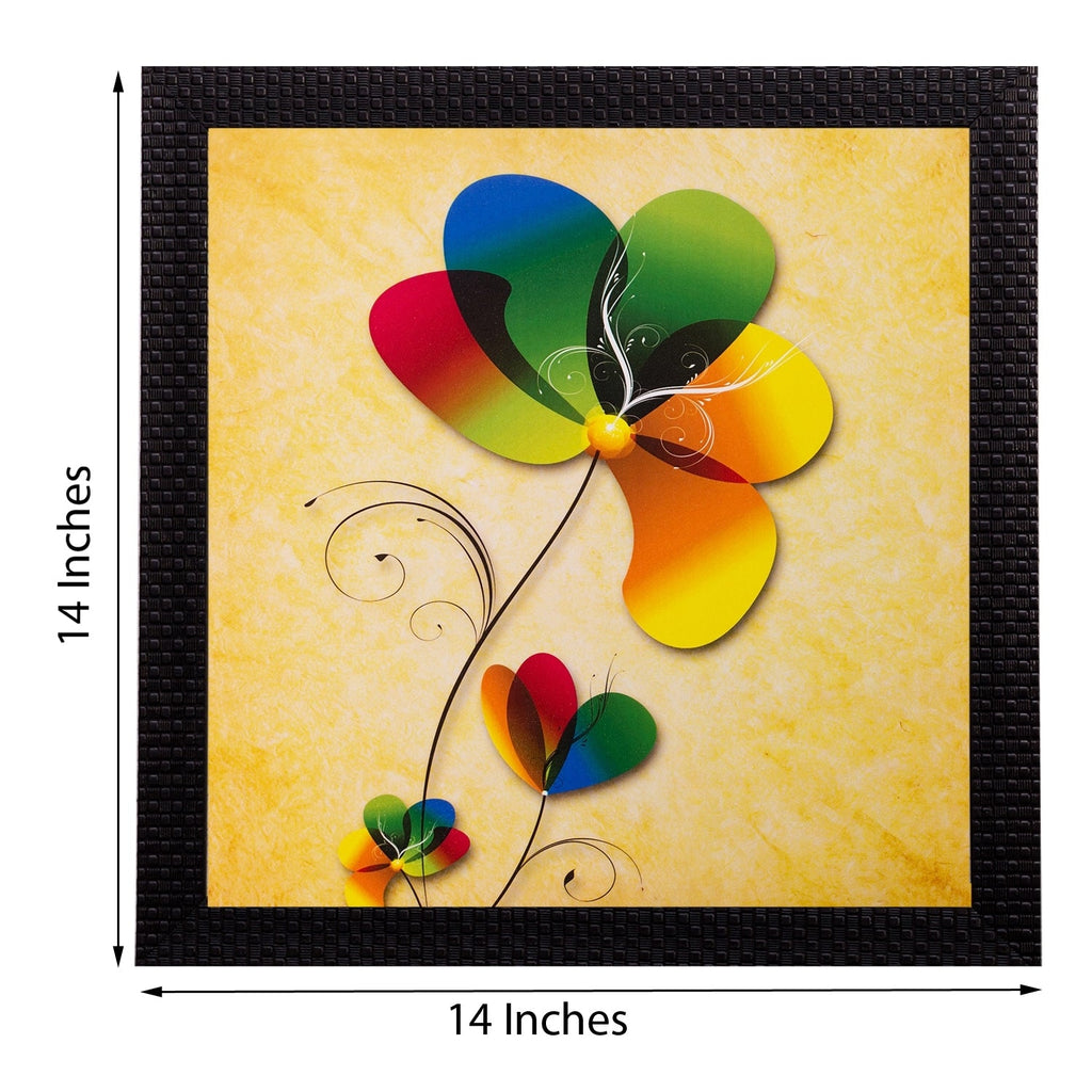 Floral Matt Textured UV Art Painting Kafalo