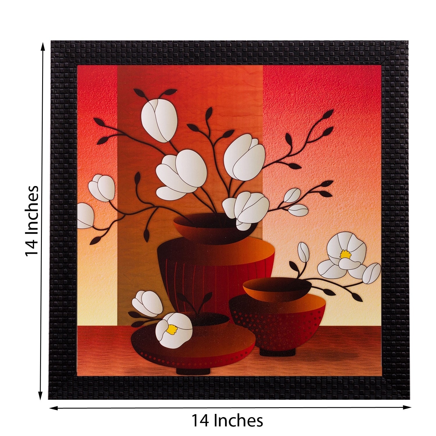 Botanical Matt Textured UV Art Painting Kafalo