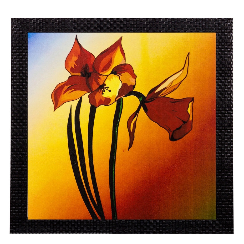 Floral Matt Textured UV Art Painting Kafalo