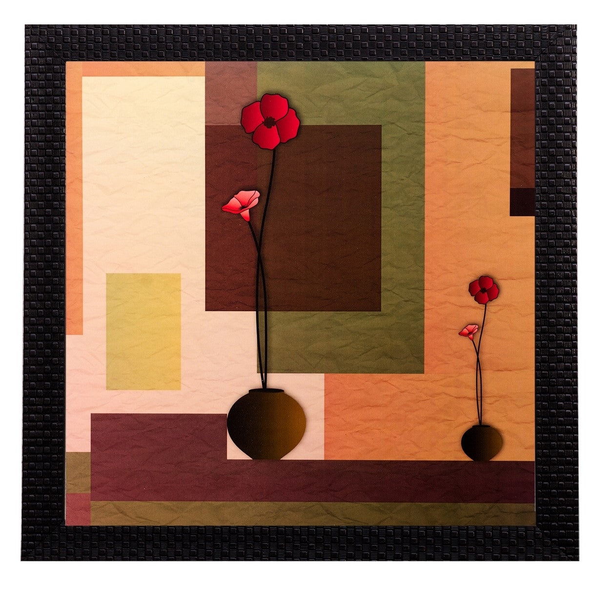 Botanical Matt Textured UV Art Painting Kafalo