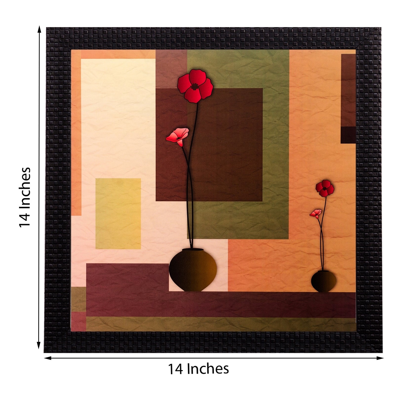 Botanical Matt Textured UV Art Painting Kafalo
