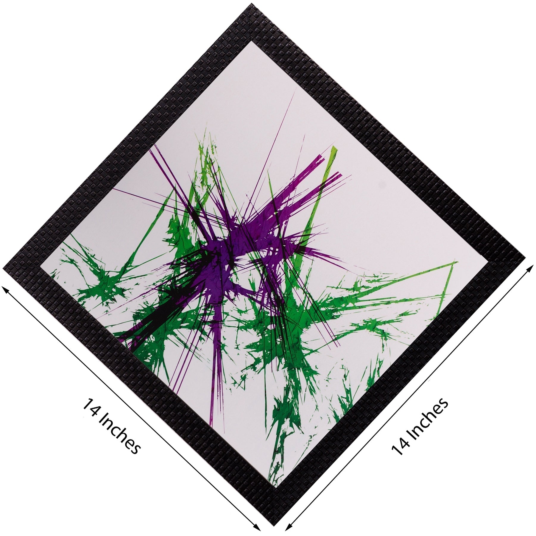 Abstract Matt Textured UV Art Painting Kafalo