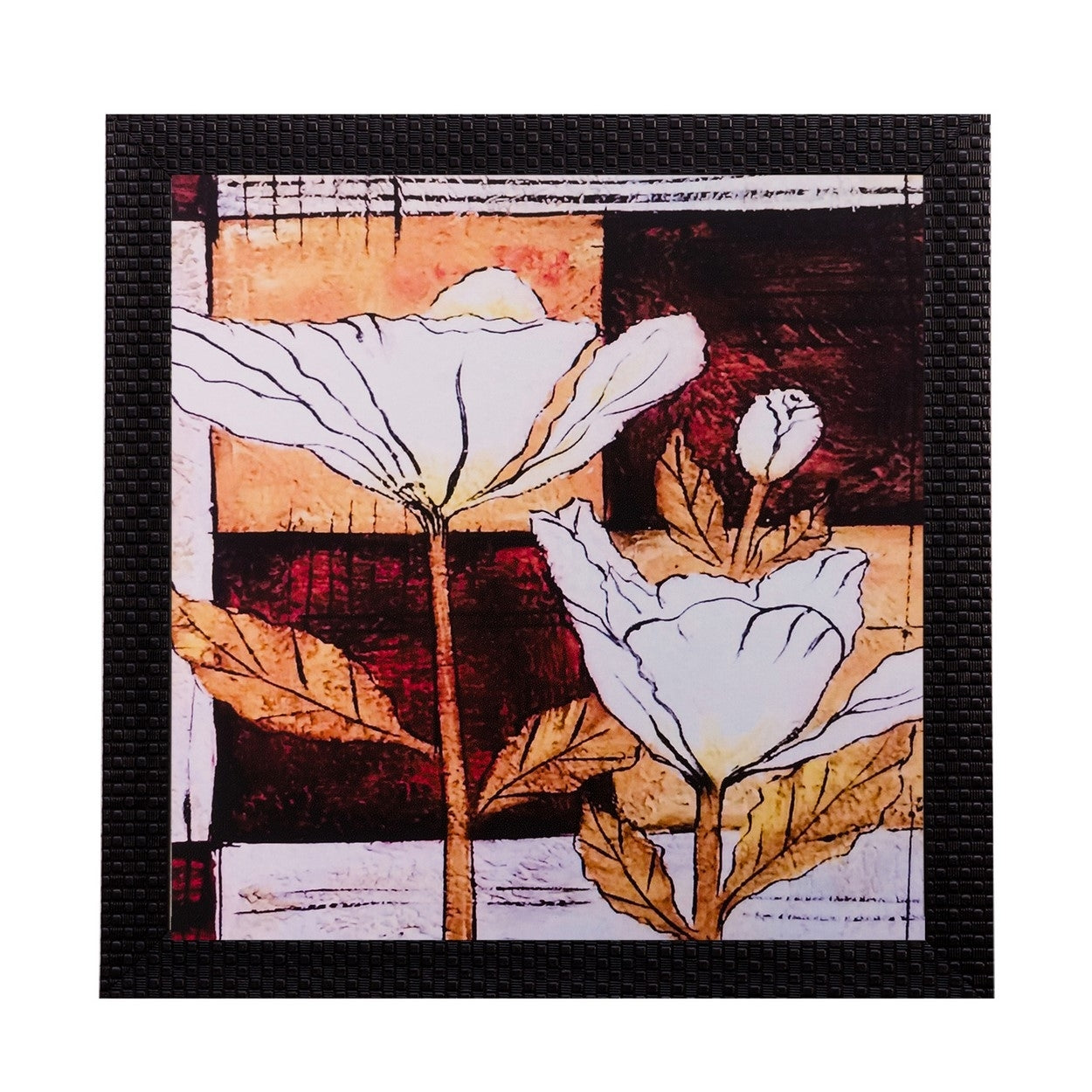 Floral Matt Textured UV Art Painting Kafalo