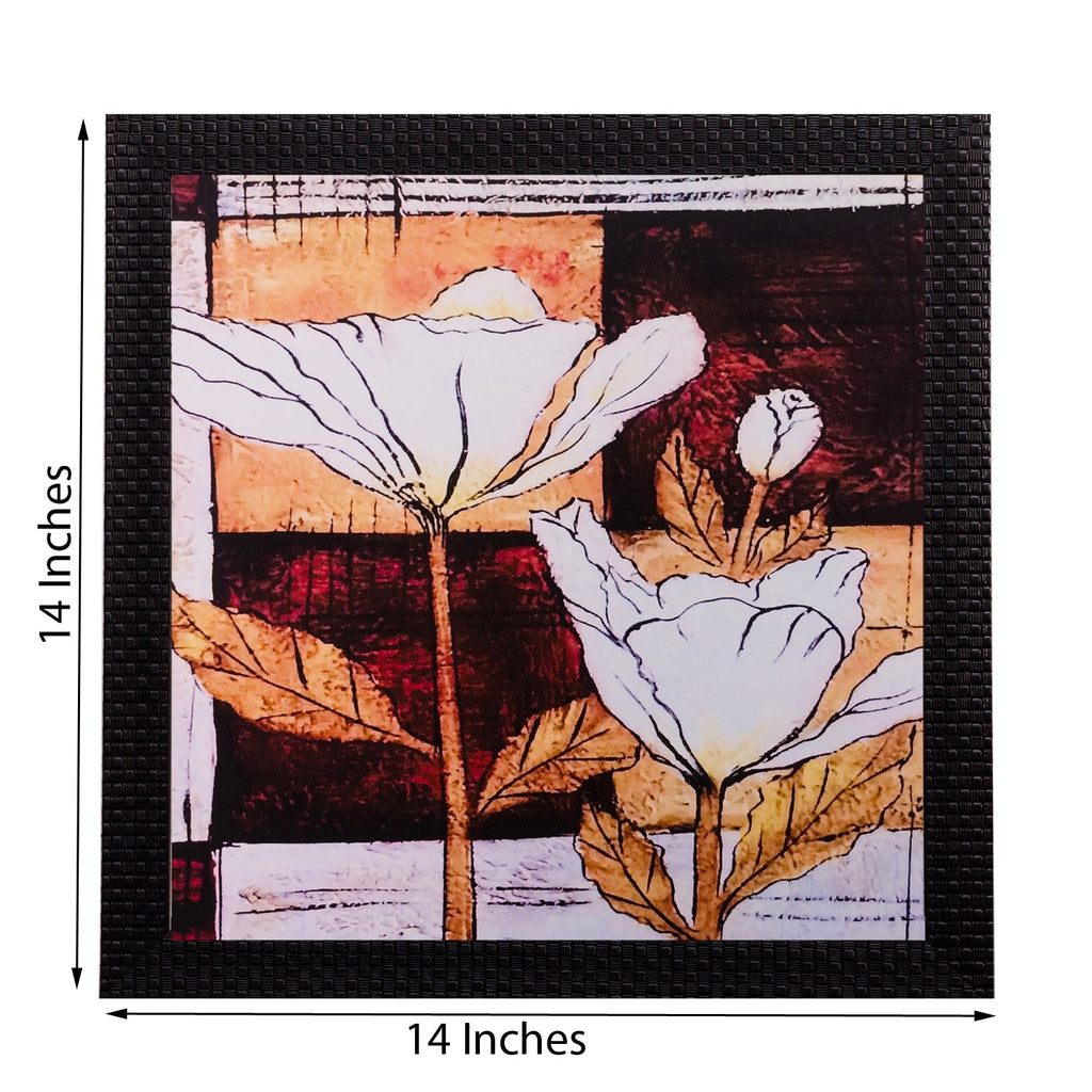 Floral Matt Textured UV Art Painting Kafalo