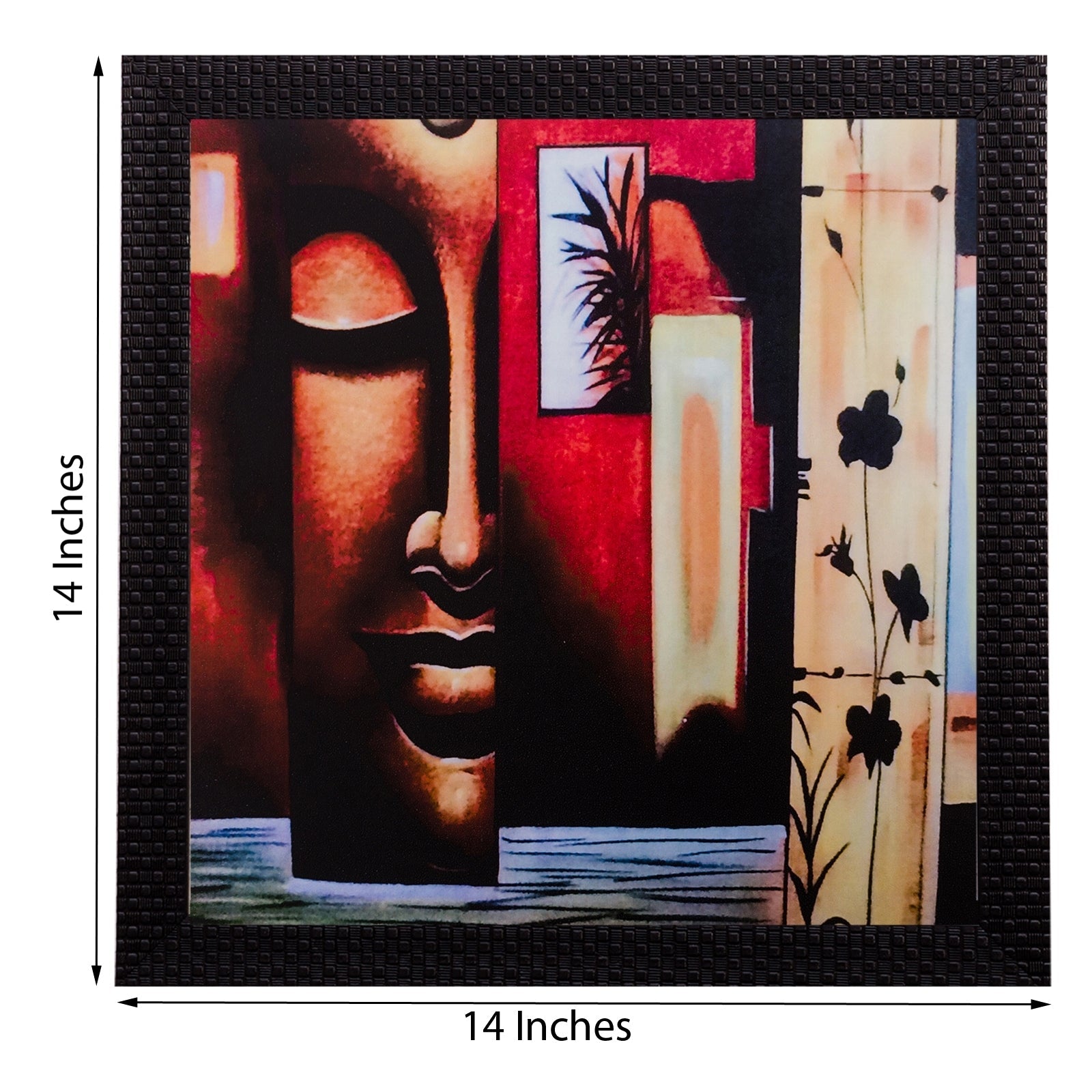 Abstract Matt Textured UV Art Painting Kafalo