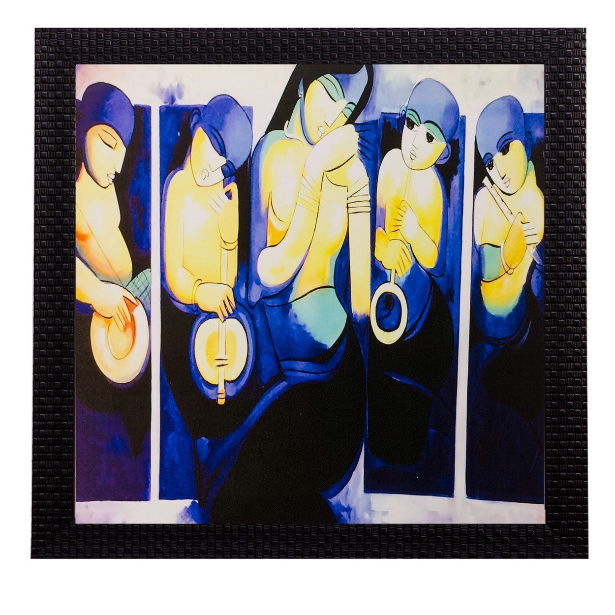 Abstract Matt Textured UV Art Painting Kafalo