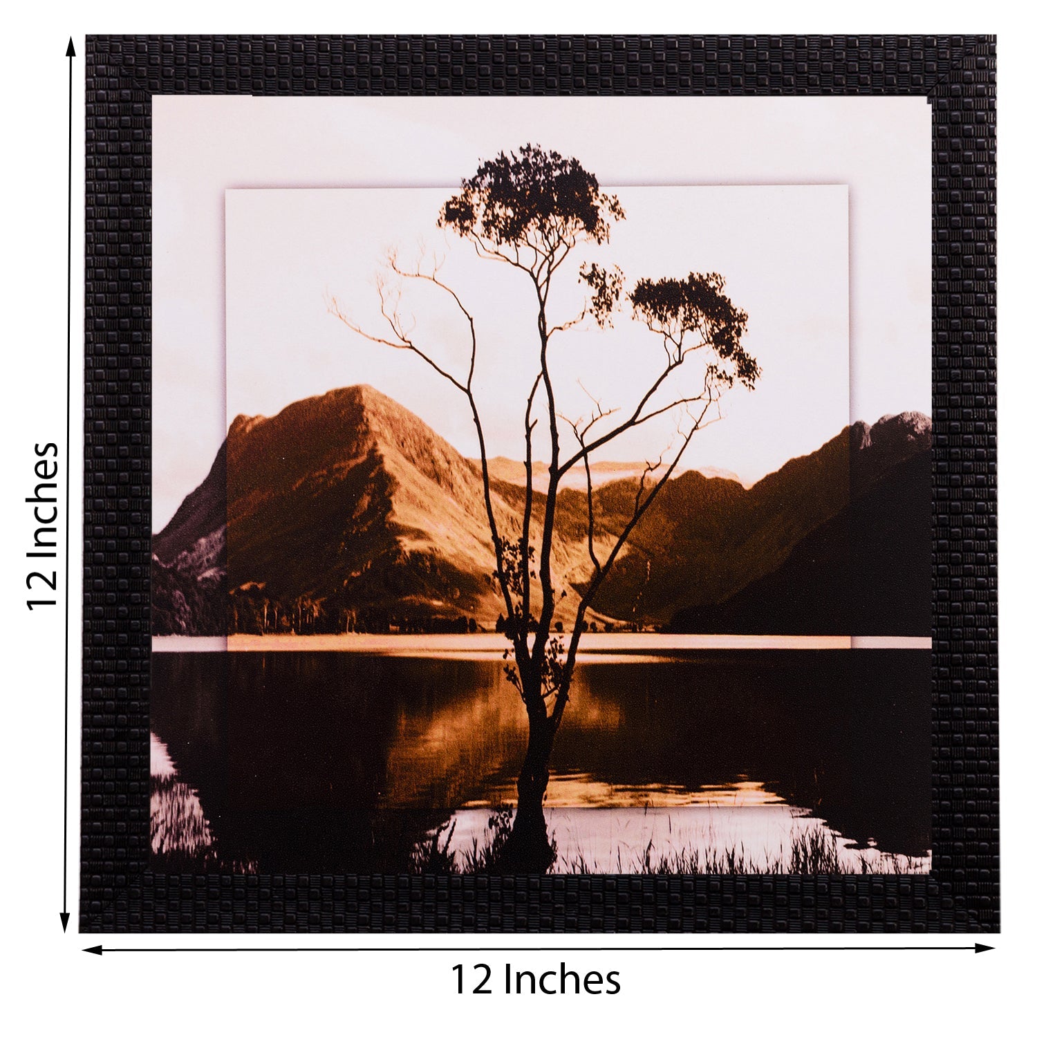 Live Tree Design Satin Matt Texture UV Art Painting Kafalo