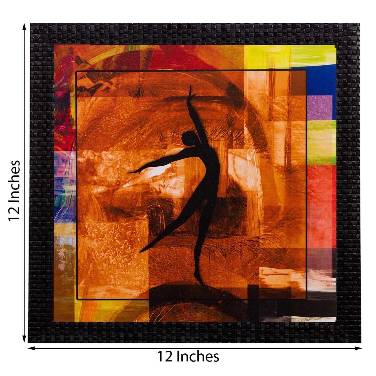 Dancing Lady Satin Matt Texture UV Art Painting Kafalo