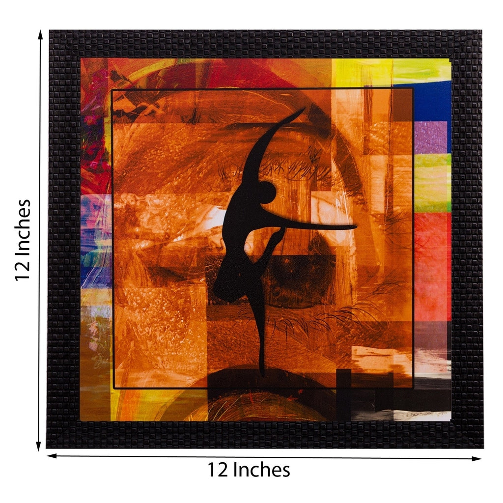 Dancing Lady Satin Matt Texture UV Art Painting Kafalo