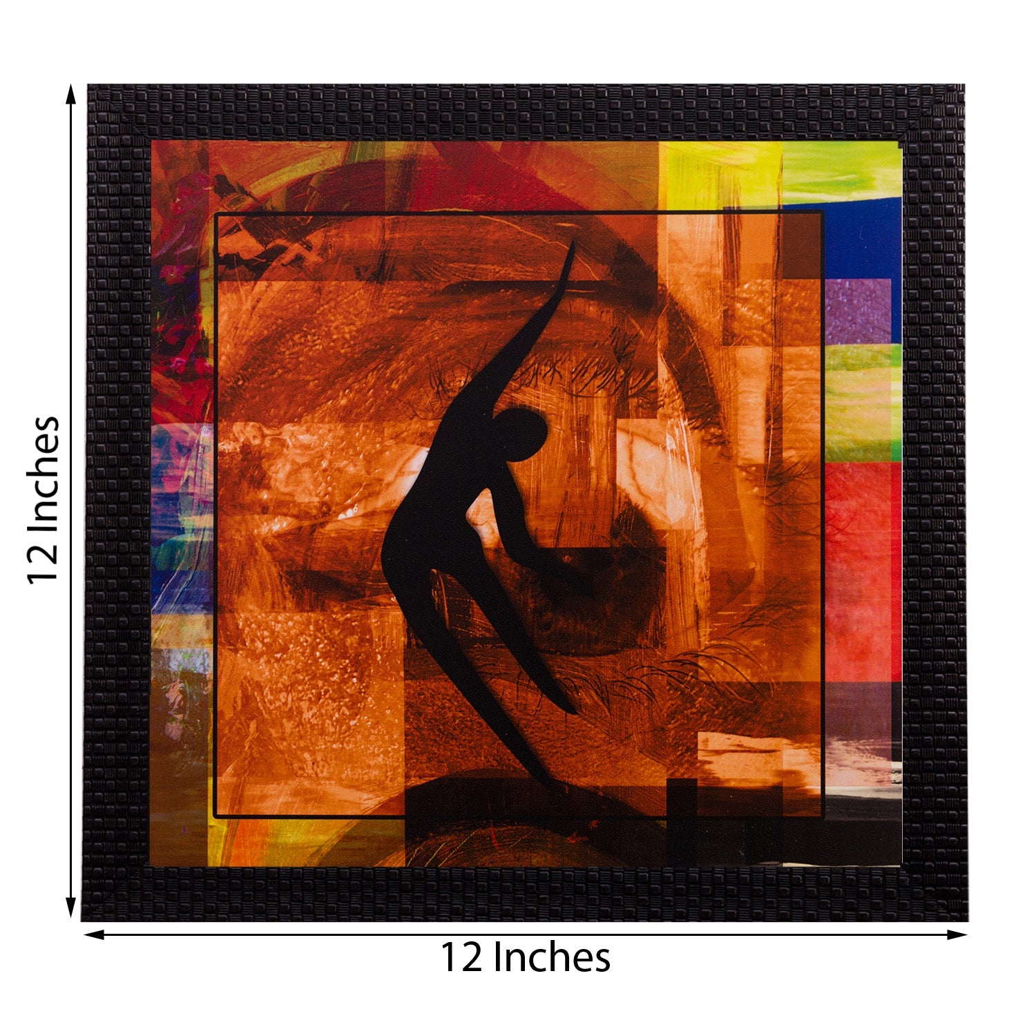 Dancing Lady Satin Matt Texture UV Art Painting Kafalo