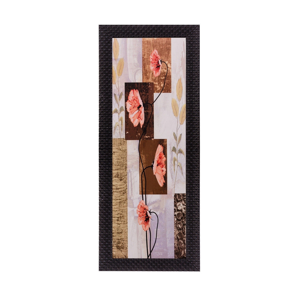 Botanical Floral Satin Matt Texture UV Art Painting Kafalo