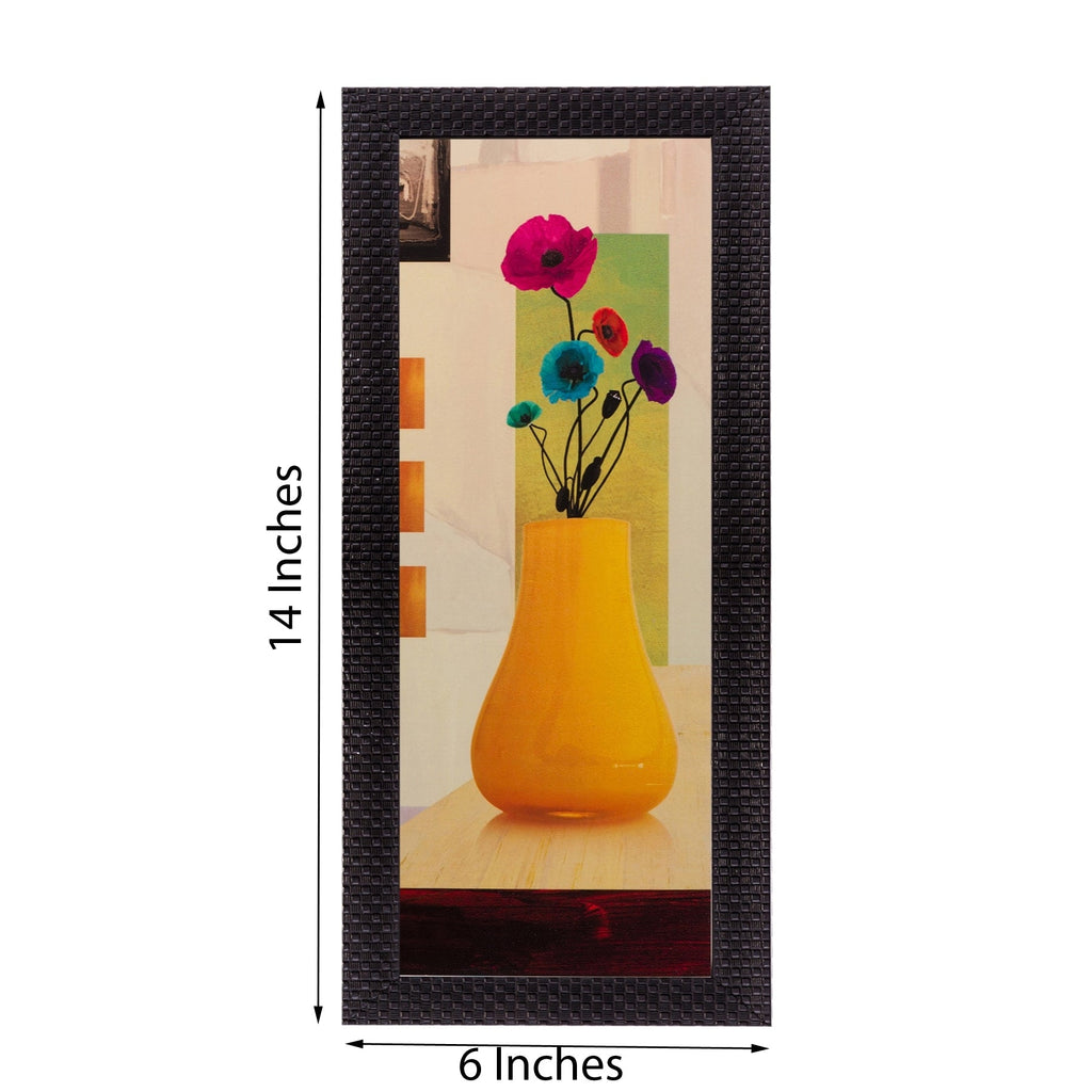 Botanical Floral Satin Matt Texture UV Art Painting Kafalo