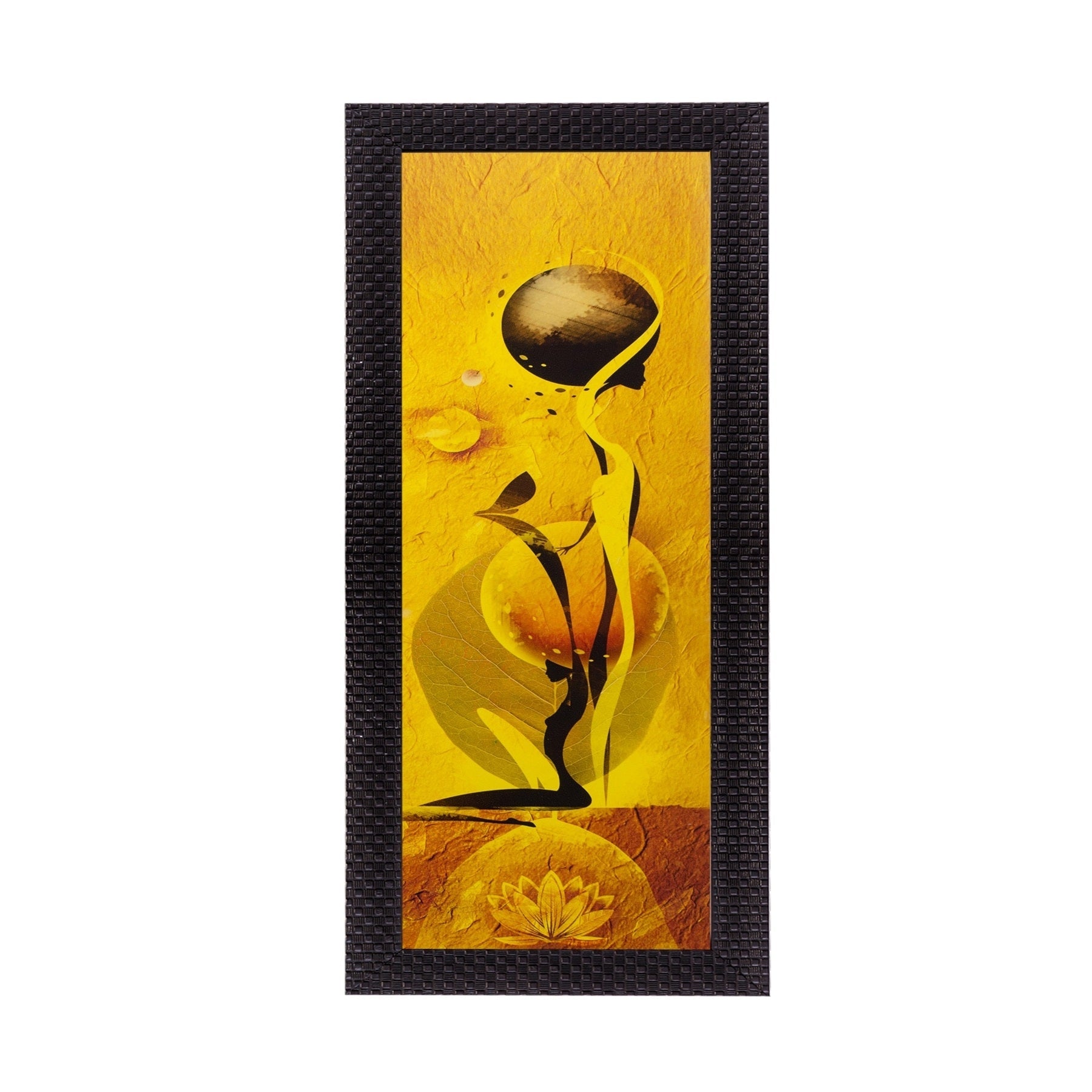 Abstract Lady Satin Matt Texture UV Art Painting Kafalo