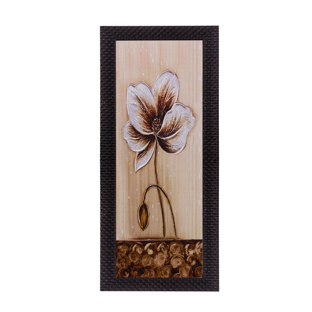 Floral Design Satin Matt Texture UV Art Painting Kafalo
