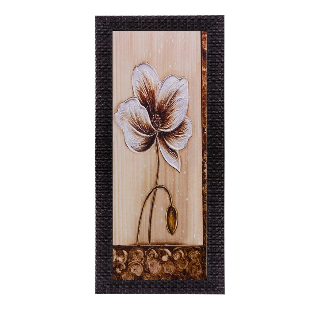 Floral Design Satin Matt Texture UV Art Painting Kafalo