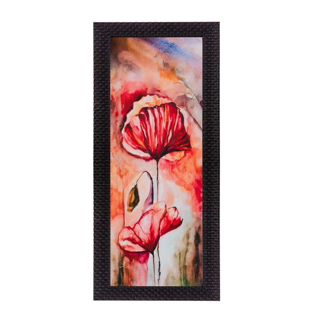 Botanical Floral Design Satin Matt Texture UV Art Painting Kafalo