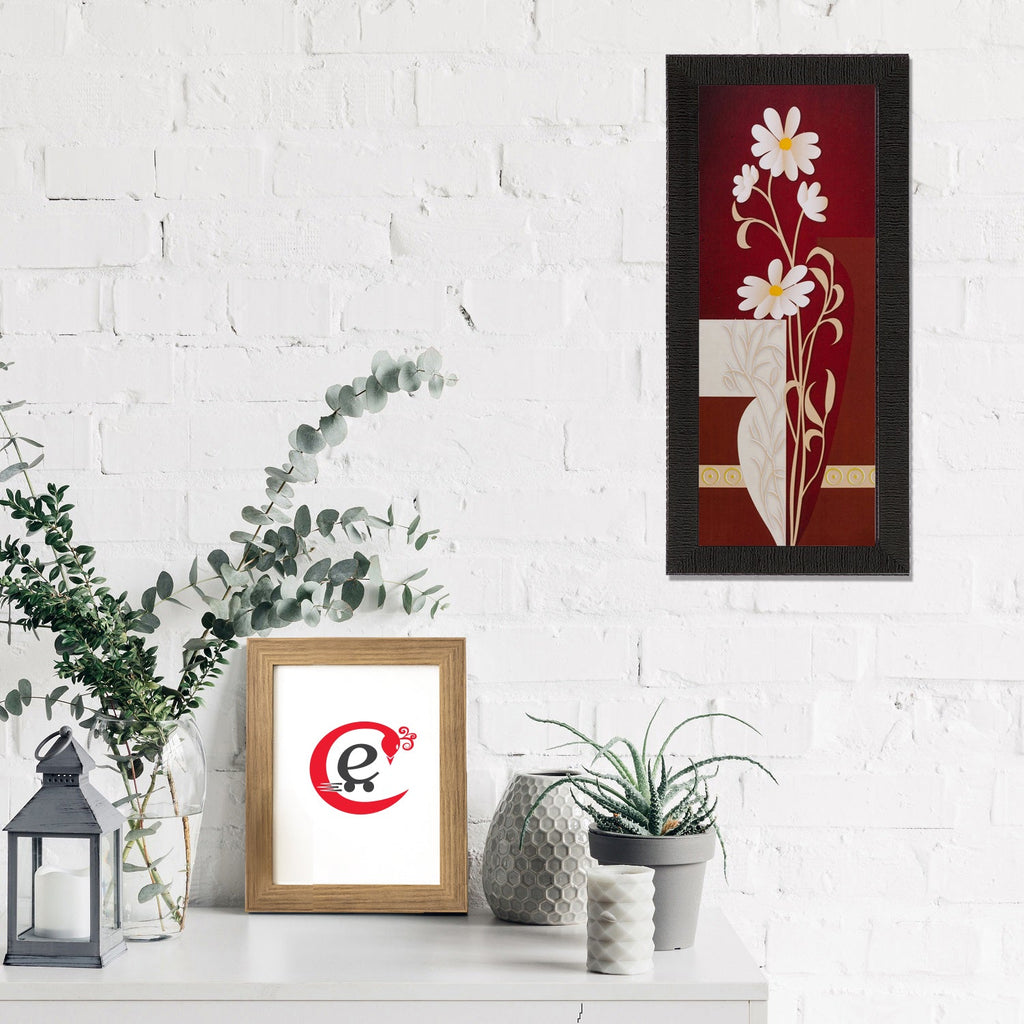Botanical Floral Satin Matt Texture UV Art Painting Kafalo