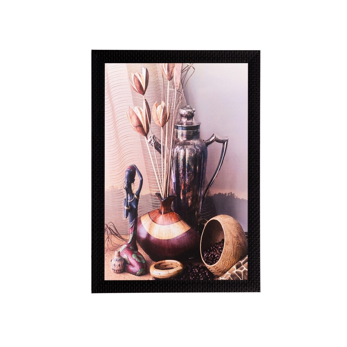 Abstract Girl Matt Textured UV Art Painting Kafalo