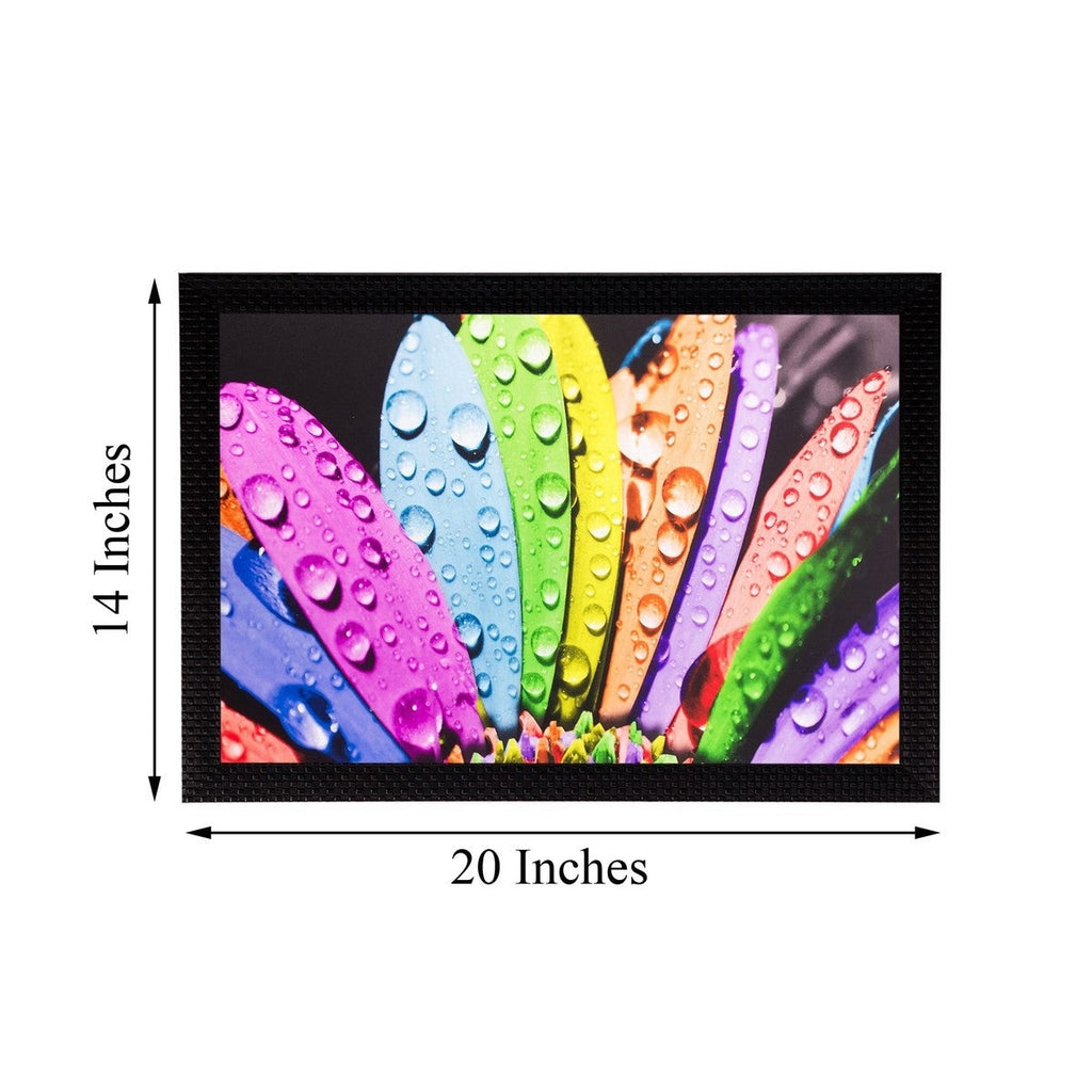 Colorful leaves Matt Textured UV Art Painting Kafalo