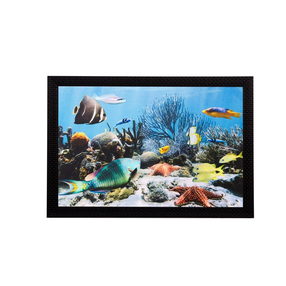 Underwater view Matt Textured UV Art Painting Kafalo