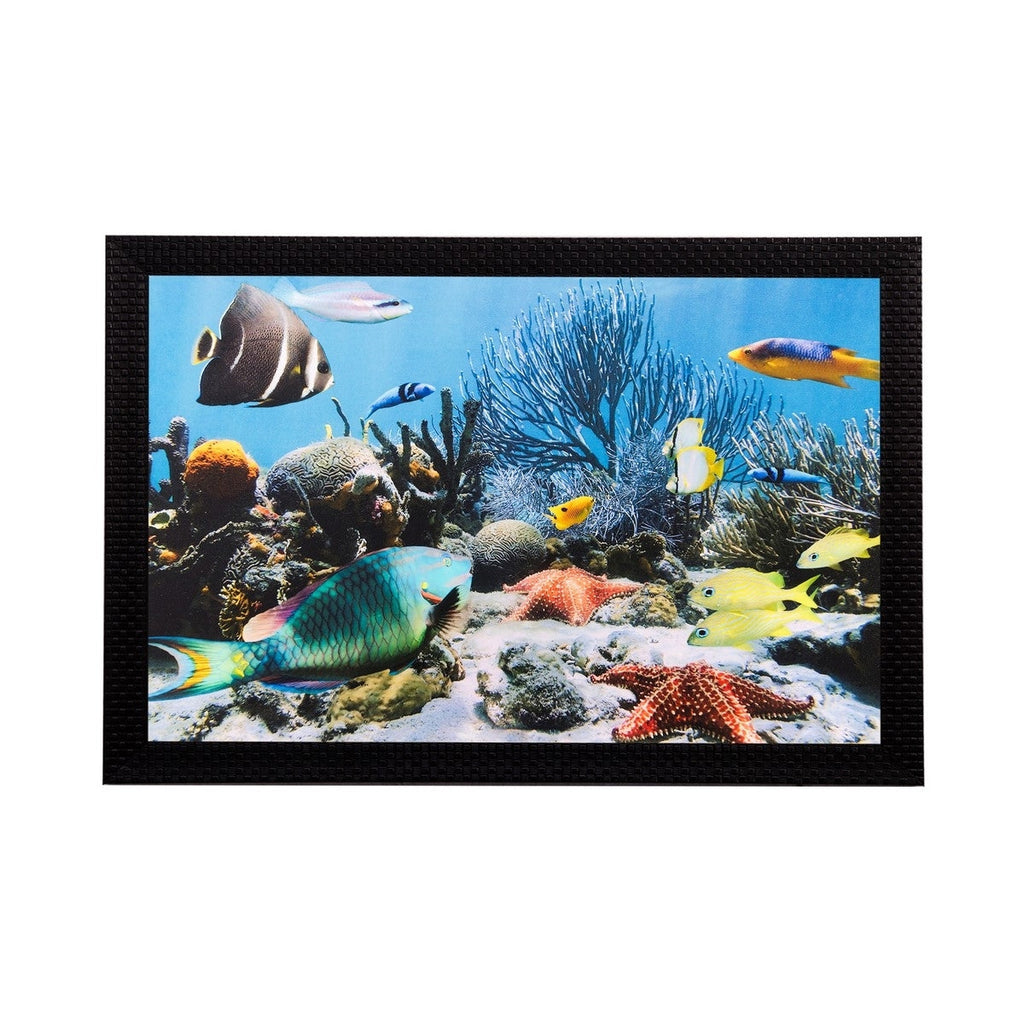 Underwater View Matt Textured UV Art Painting Kafalo