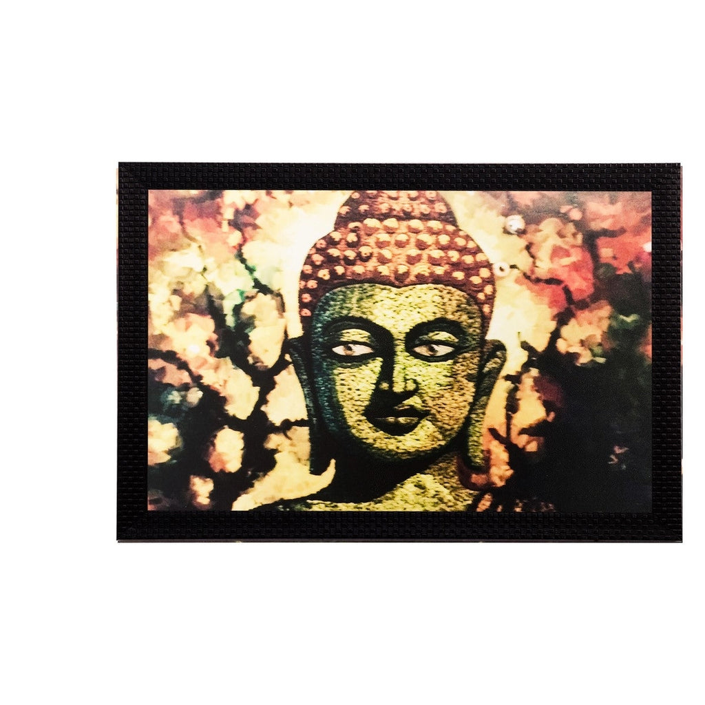 Lord Buddha Matt Textured UV Art Painting Kafalo