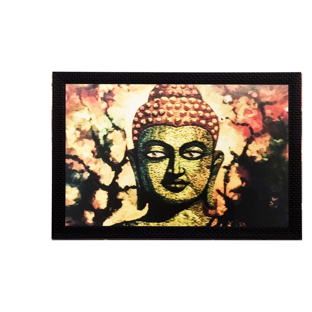 Lord Buddha Matt Textured UV Art Painting Kafalo