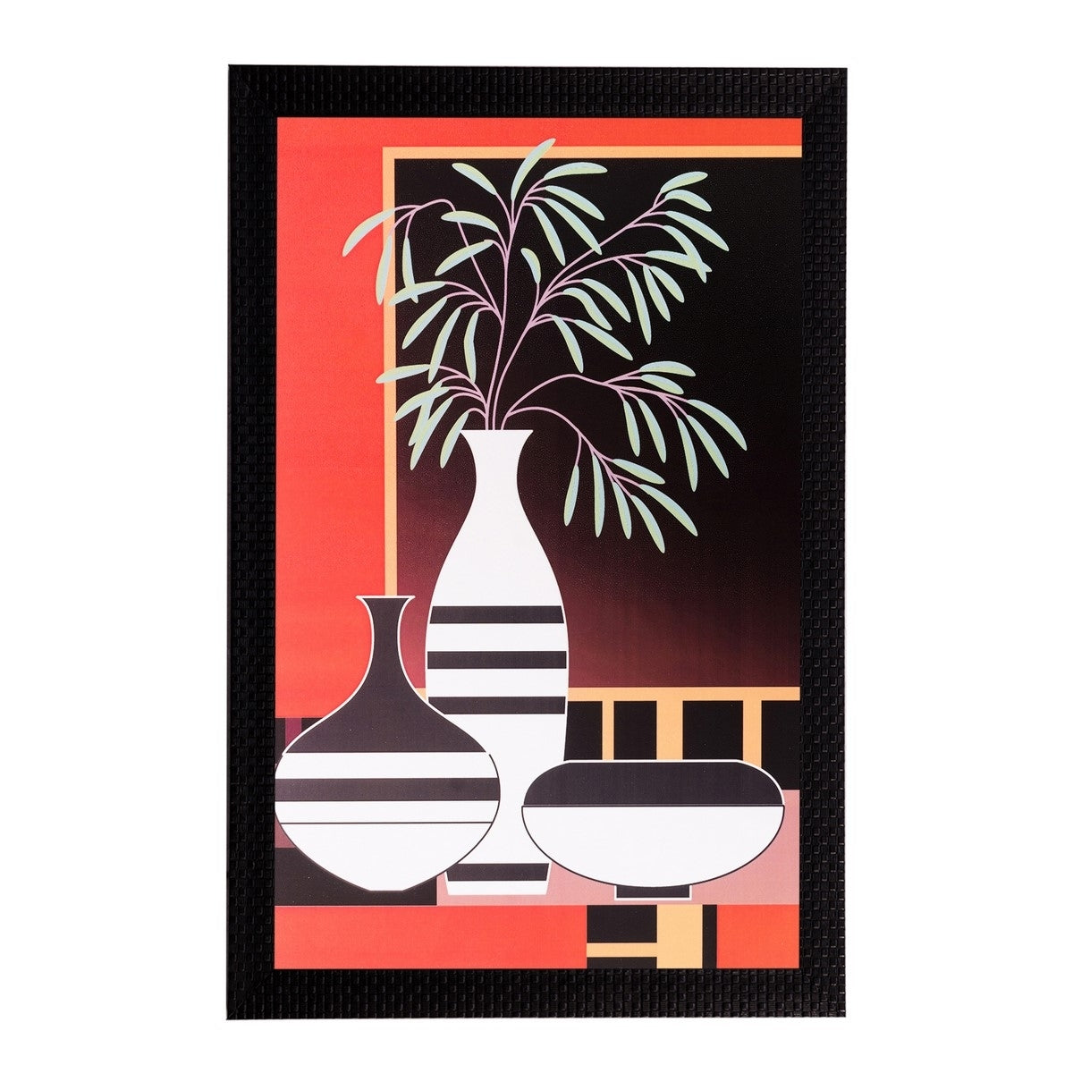 Botanical Matt Textured UV Art Painting Kafalo