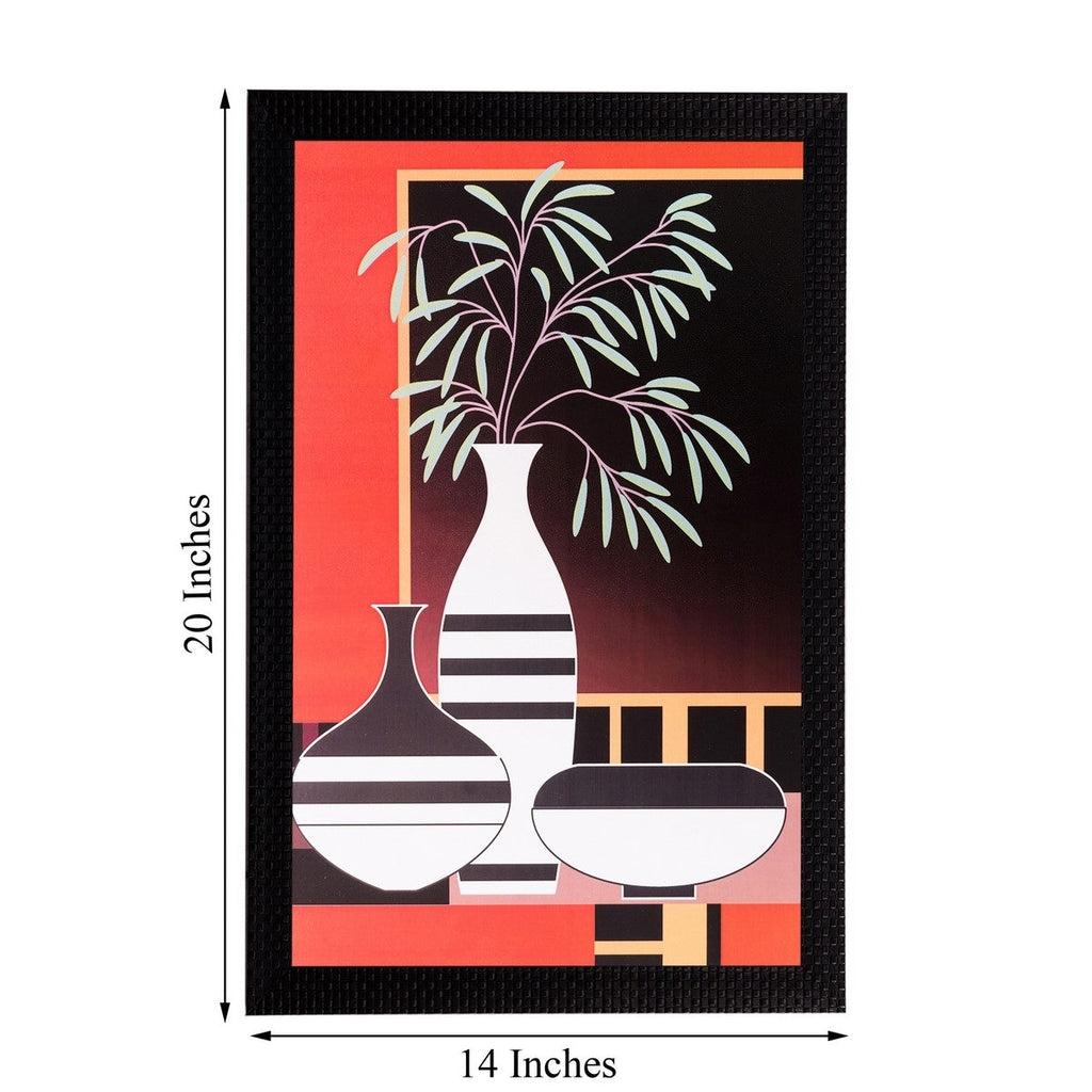 Botanical Matt Textured UV Art Painting Kafalo