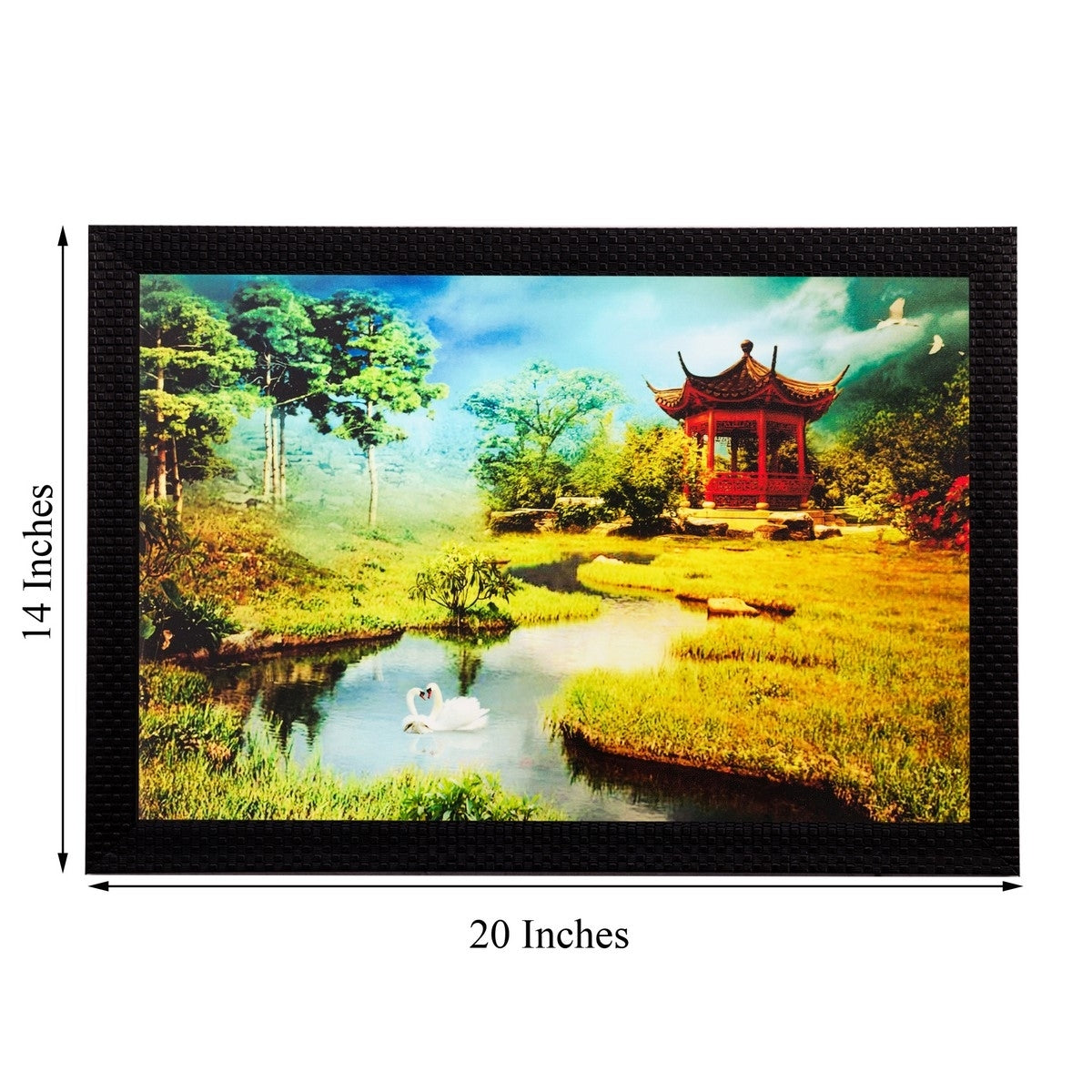 Beautiful Scenery Matt Textured UV Art Painting Kafalo