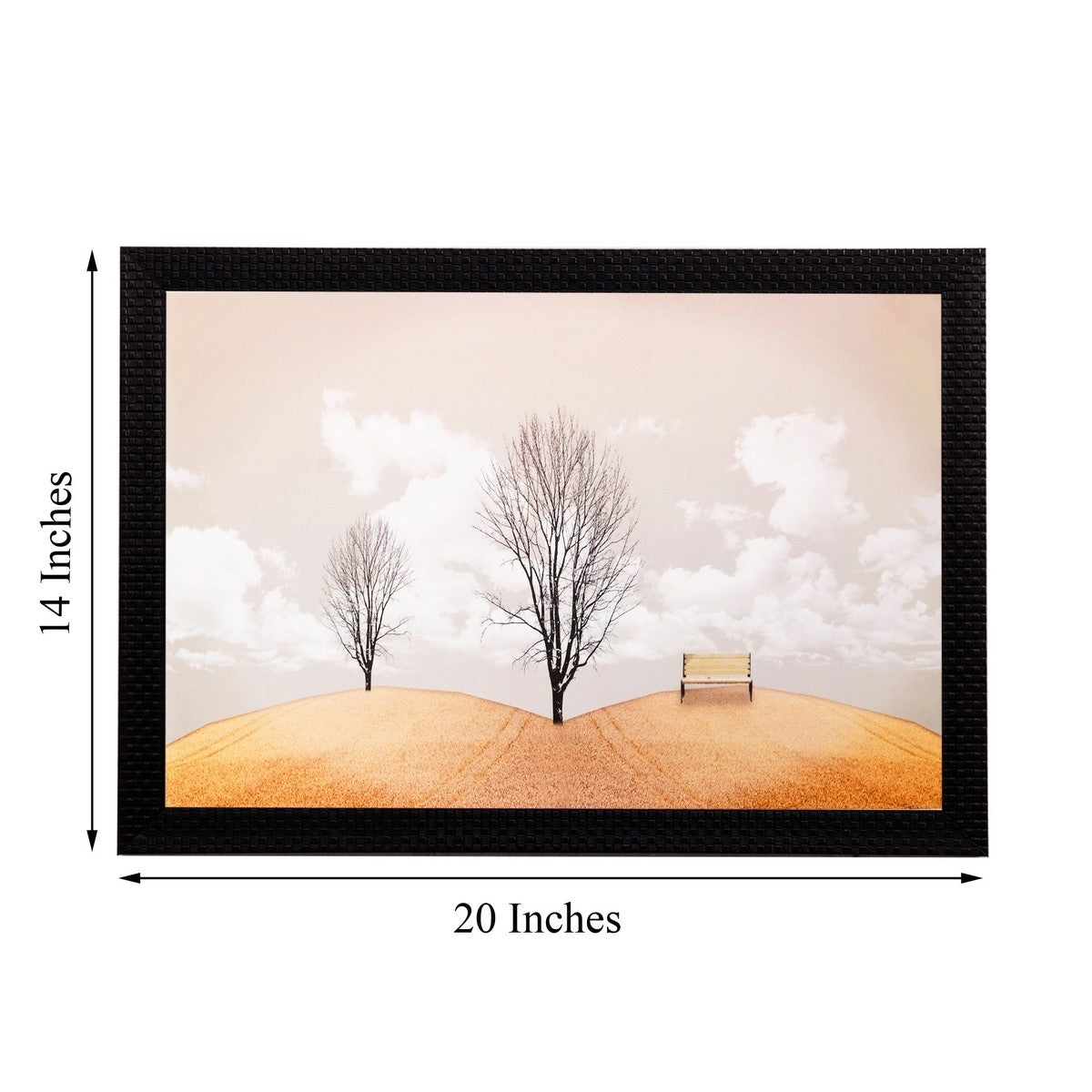 Leafless Tree Matt Textured UV Art Painting Kafalo