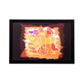 Religious Shree Matt Textured UV Art Painting Kafalo