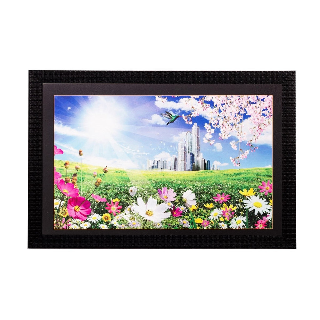 Colorful Flowers Matt Textured UV Art Painting Kafalo