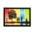 Abstract Still Matt Textured UV Art Painting Kafalo