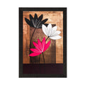 Abstract Flowers Captured Matt Textured UV Art Painting Kafalo