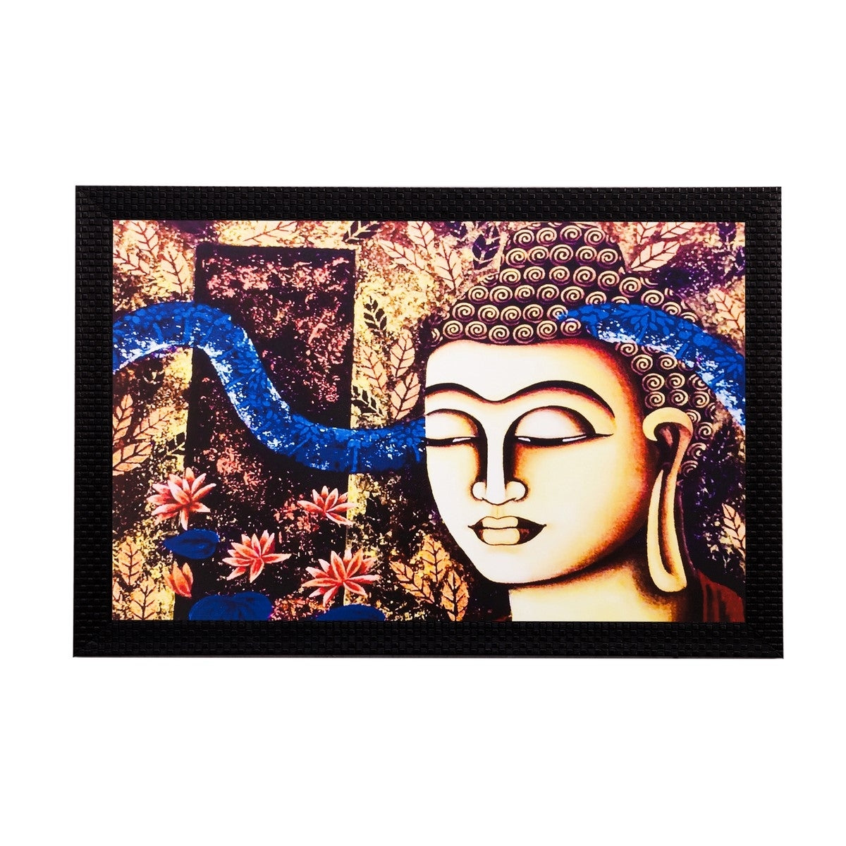 Spiritual Buddha Matt Textured UV Art Painting Kafalo