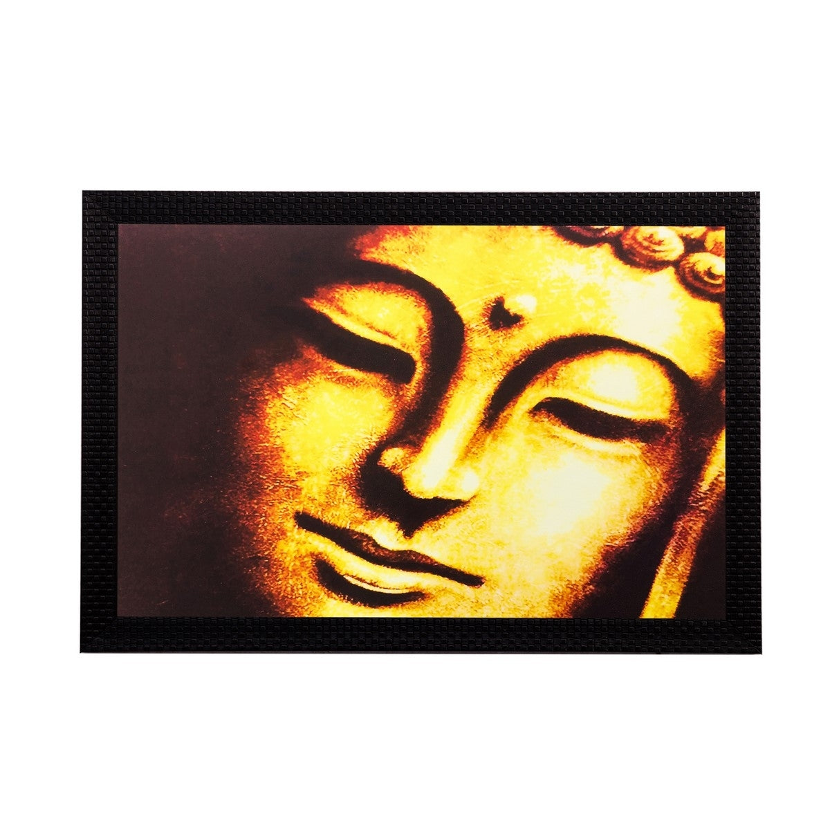 Enlightening Buddha Matt Textured UV Art Painting Kafalo