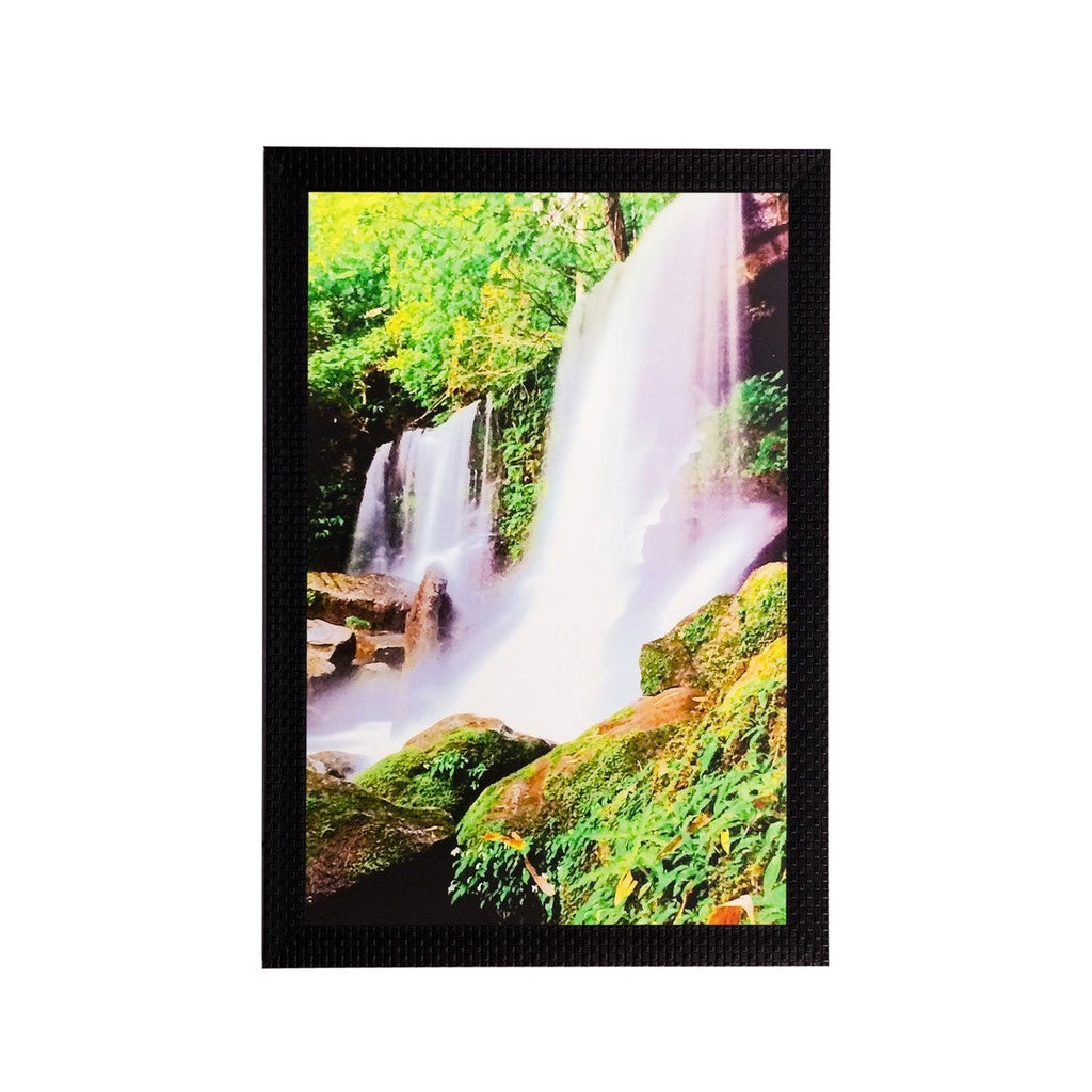 Scenic Waterfall Matt Textured UV Art Painting Kafalo