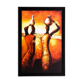 Tribal Woman Matt Textured UV Art Painting Kafalo