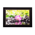 Flower Close View Matt Textured UV Art Painting Kafalo