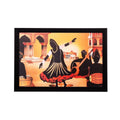 Dancing Lady Matt Textured UV Art Painting Kafalo