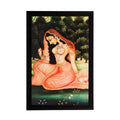 Beautiful Ragini Matt Textured UV Art Painting Kafalo