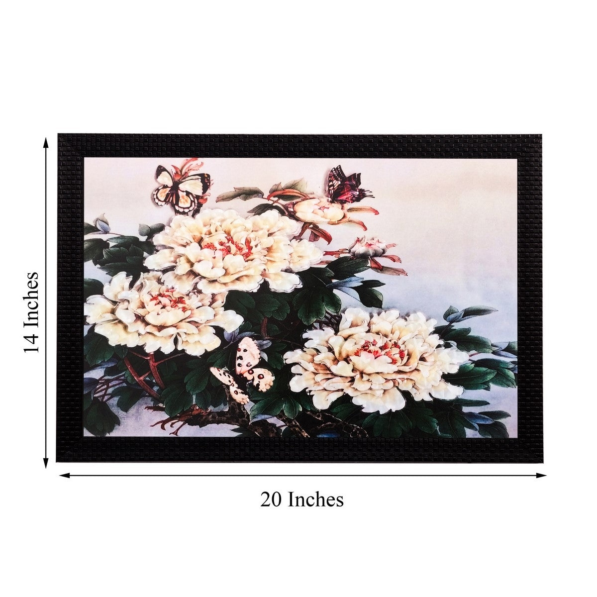 Floral Matt Textured UV Art Painting Kafalo