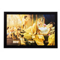 Resting Woman Matt Textured UV Art Painting Kafalo