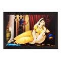 Pretty Woman Matt Textured UV Art Painting Kafalo