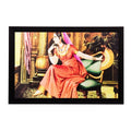 Resting Lady Matt Textured UV Art Painting Kafalo